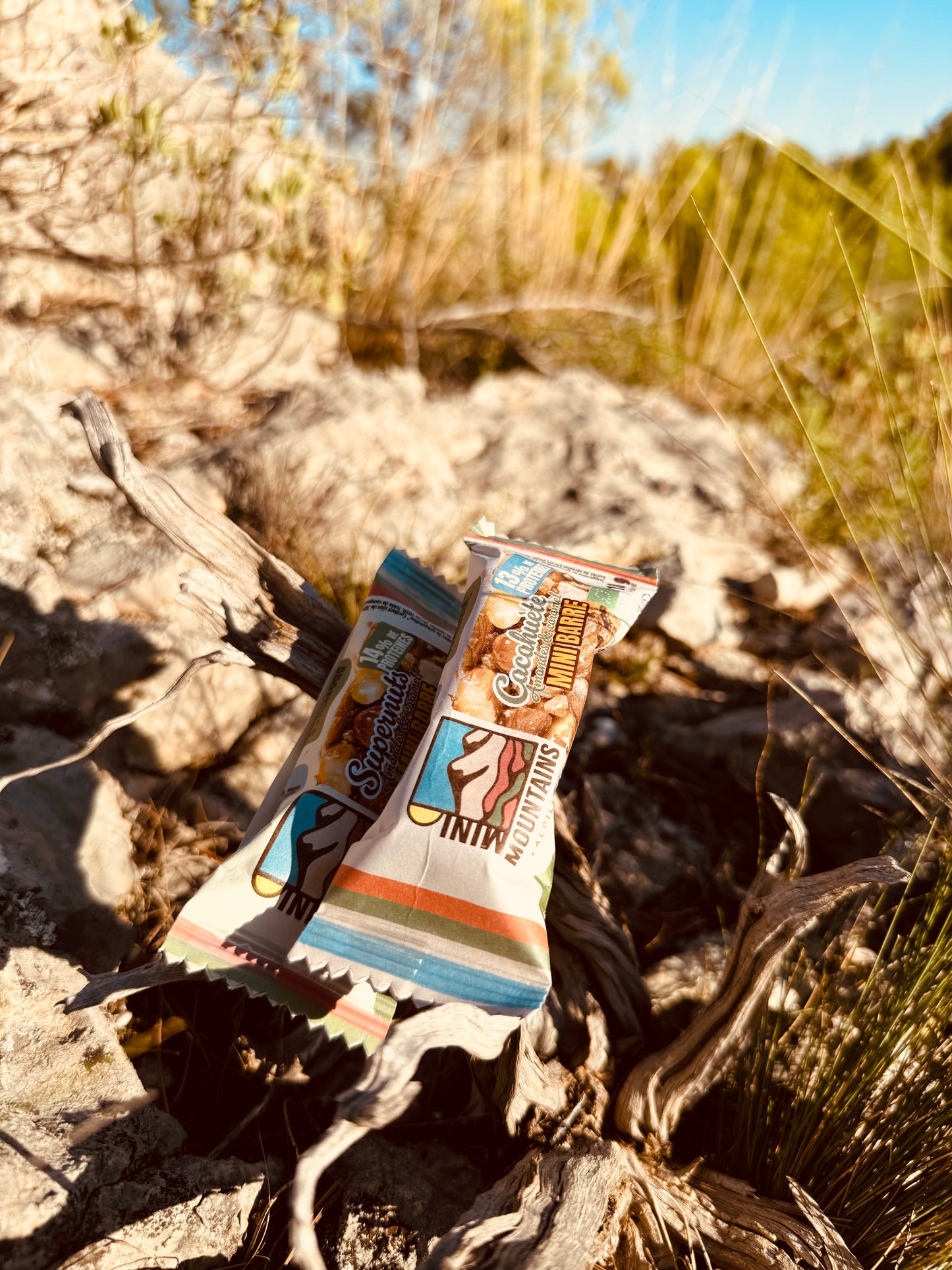 Mini barre protéinée cacahuète amande et caramel