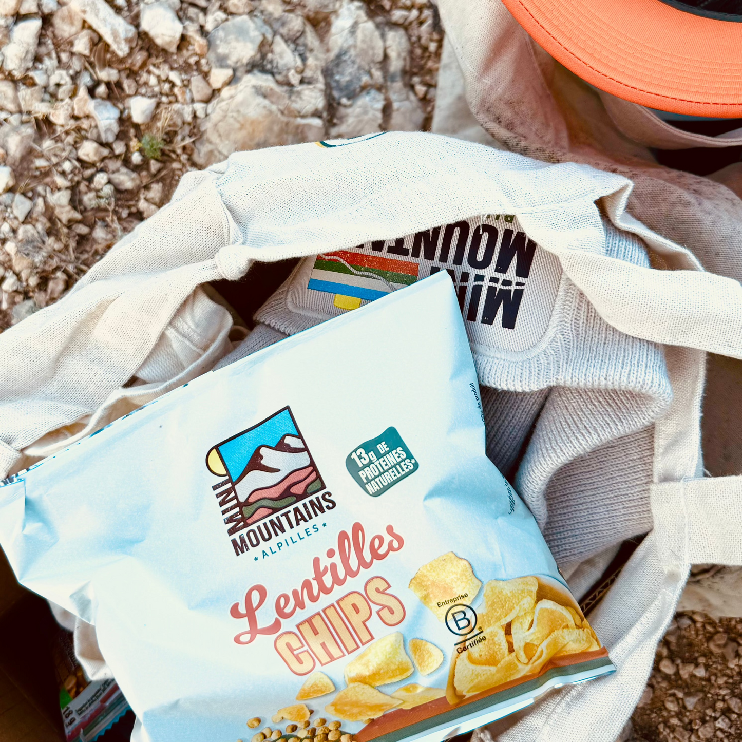 Chips lentilles