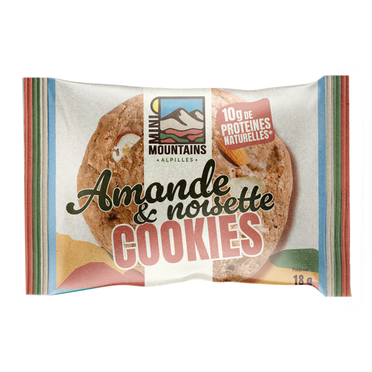 Cookie protéiné amandes noisettes