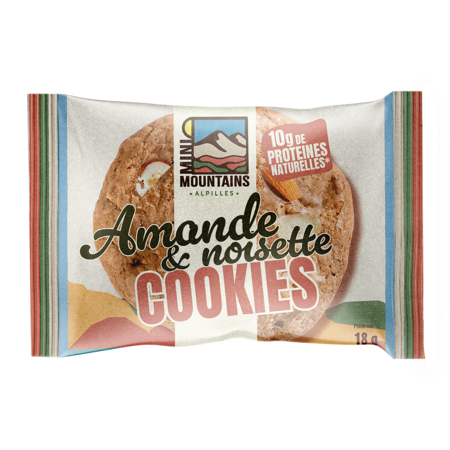Cookie protéiné amandes noisettes
