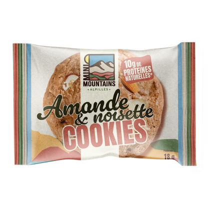 Cookie protéiné amandes noisettes